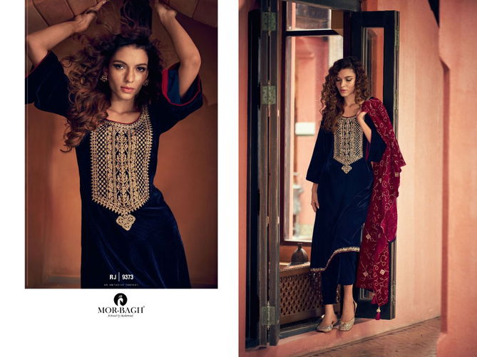 Aashirwad Mor Bagh Ranjha Heavy Velvet Fancy Festive Wear Designer Salwar Kameez